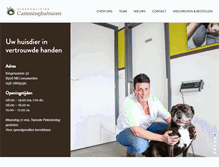 Tablet Screenshot of dierenkliniekcamminghaburen.nl